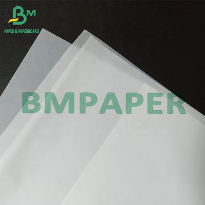 Cetak Kertas Kraft Putih MG Kualitas makanan 30gsm 40gsm 45gsm Untuk Kemasan