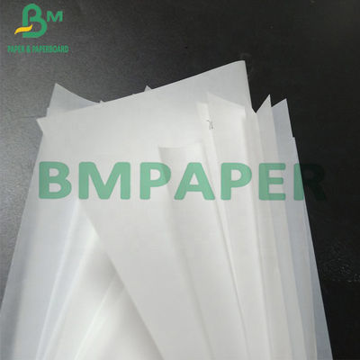 Cetak Kertas Kraft Putih MG Kualitas makanan 30gsm 40gsm 45gsm Untuk Kemasan