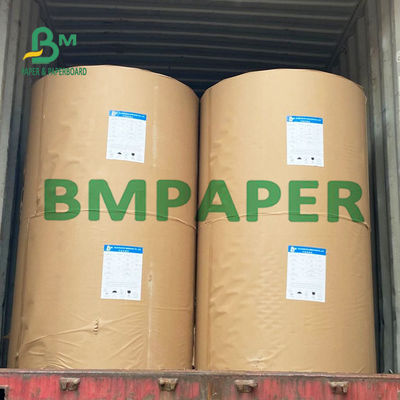 White Coated Kraft Back Freezer Paper Roll 200g 300g Untuk Overpacks Makanan Beku