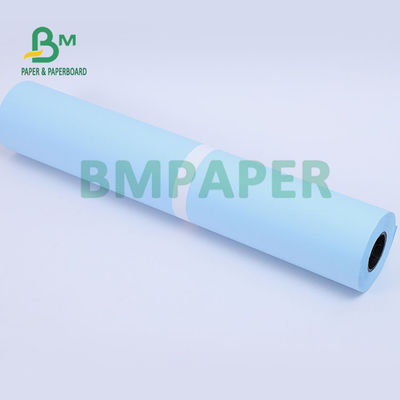 80gsm Skyblue Double Side Plotter Paper Untuk Gambar Grafis 20'' x 50yards