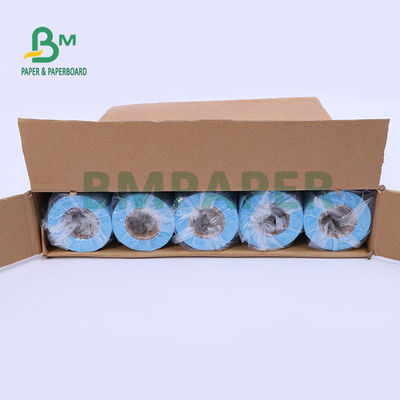 80gsm Skyblue Double Side Plotter Paper Untuk Gambar Grafis 20'' x 50yards