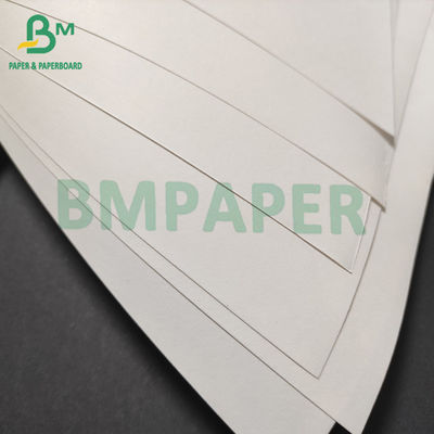 Kertas Kraft Karung Putih Dikelantang 80gsm Kekuatan Tinggi Untuk Tas OEM