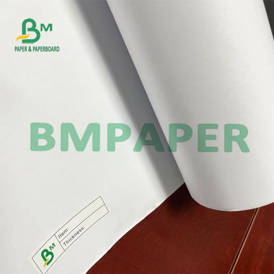 80g 914x50m Papel Plotter Ink-Jet White Untuk Kertas Fotocopy Roll