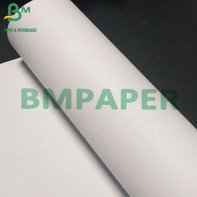 80g 30 inci High Whiteness Plotter Inkjet Papel Uncoated CAD Plotter Paper Roll