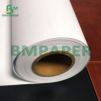 80g 30 inci High Whiteness Plotter Inkjet Papel Uncoated CAD Plotter Paper Roll