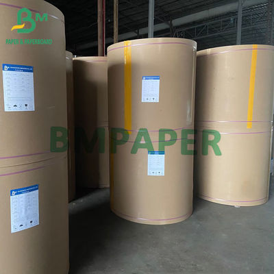Jumbo Rolls Kertas Pemutih Putih Tidak Dilapisi 160gsm 180gsm 200gsm Cetak Offet Papel