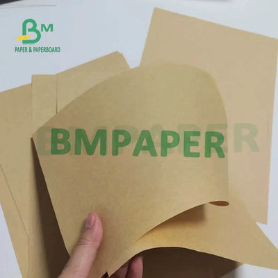 70gsm Gulungan Kertas Kraft yang Tidak Dikelantang untuk Kantong Semen 1020mm 510mm