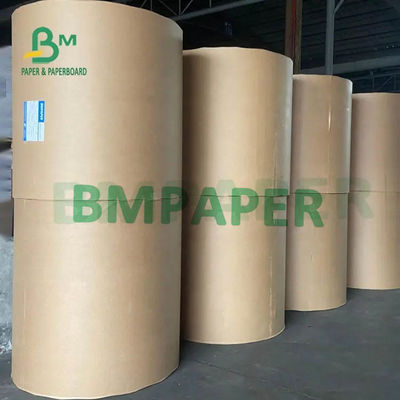 70gsm Gulungan Kertas Kraft yang Tidak Dikelantang untuk Kantong Semen 1020mm 510mm