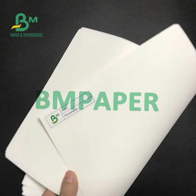 Virgin Bleached White Sack Kraft Paper 80g 95g 100g Untuk Kemasan 100cm X 125cm