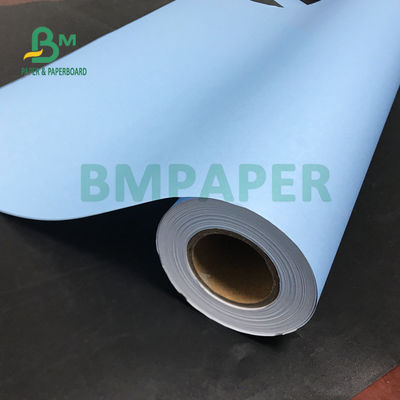 Kertas Cetak Biru Satu Sisi 80gsm 440mm X 100m Untuk Penggambaran Desain