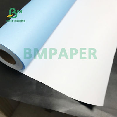 20LB Satu Sisi Gulungan Kertas Cetak Biru Sinar Matahari Tahan Lama 508mm X 100m