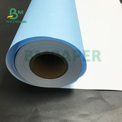 80gsm Tahan Suhu Tinggi Satu Sisi Kertas Salinan Rekayasa Biru