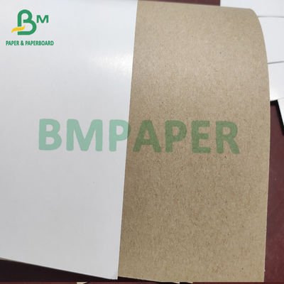 White Top Clay Coated Kraft Liner Board Paper 140g - 200g Untuk Kotak Karton