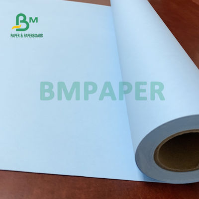 Kertas Plotter CAD Biru 20LB Untuk Desain Tahan Panas 440mm X 150m