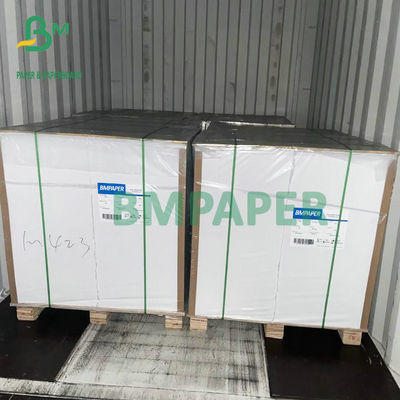 Teks Sutra Gloss Kecerahan Tinggi Kertas Super Putih 80lb 100lb 24'' X 36''