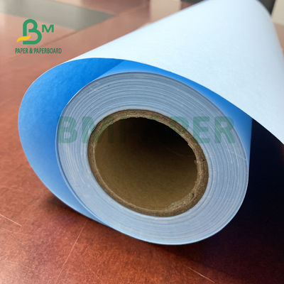 24'' X 100ft Blue Engineering Bond Paper 20lb Permukaan Halus