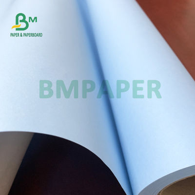 24'' X 100ft Blue Engineering Bond Paper 20lb Permukaan Halus