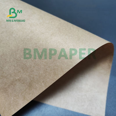 Virgin Pulp Brown Sack Kraft Paper 90gsm Untuk Tote Bag Tahan Air Mata 70 X 100cm
