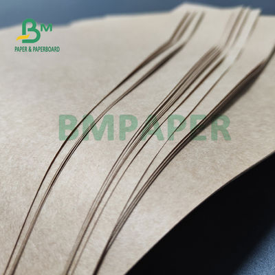 Virgin Pulp Brown Sack Kraft Paper 90gsm Untuk Tote Bag Tahan Air Mata 70 X 100cm