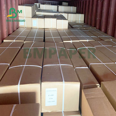 36'' X 500ft Blue CAD Bond Paper Untuk Printer Tahan Air 80gsm