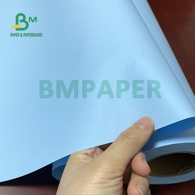 36'' X 500ft Blue CAD Bond Paper Untuk Printer Tahan Air 80gsm