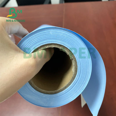 36'' X 500ft Blue CAD Bond Paper Untuk Printer Tahan Air 80gsm