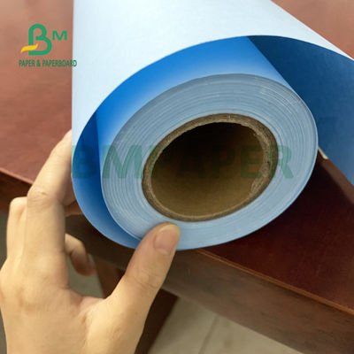 24'' X 500 Ft Blueprint Plotter Paper Roll Untuk Pencetakan CAD 80gsm