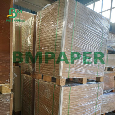 325GSM Dilapisi Papan Kraft Putih Dengan Coklat Kembali Untuk Kotak Makanan Ringan