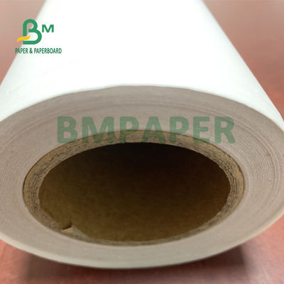 48gsm 36'' X 100m CAD Plotter Marker Paper Untuk Industri Datar Dan Halus