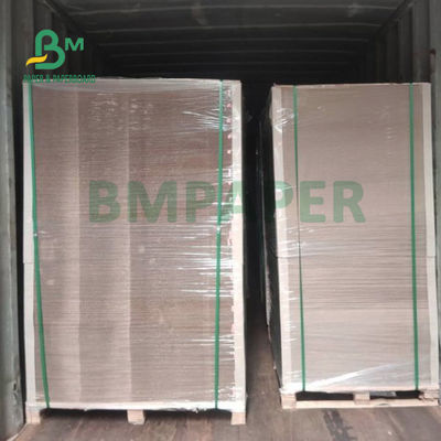 1000gsm Resistensi Lipat Lembar Papan Kartu Pulp Abu-abu Daur Ulang