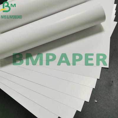 C2S Cover Kertas Gloss Sutra, 120g 24 × 36 &amp;#39;&amp;#39; Teks Putih Glossy Art Paper Sisi Ganda Dilapisi