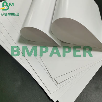 C2S Cover Kertas Gloss Sutra, 120g 24 × 36 &amp;#39;&amp;#39; Teks Putih Glossy Art Paper Sisi Ganda Dilapisi