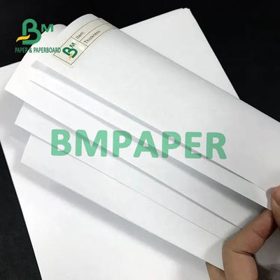 Gulungan Kertas Ikatan Putih Pulp Jumbo yang Dapat Didaur Ulang 50gsm 53gsm 60gsm 65cm 100cm