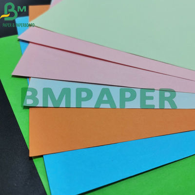 80g Kertas Kartu Warna Permukaan Halus Dengan Warna Neon Premium