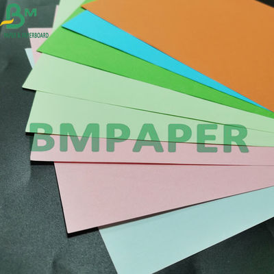 80g Kertas Kartu Warna Permukaan Halus Dengan Warna Neon Premium