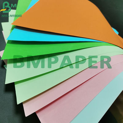 80g Kertas Kartu Warna Permukaan Halus Dengan Warna Neon Premium