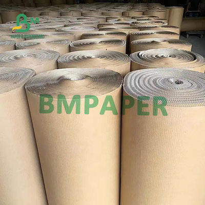 Gulungan Karton Bergelombang Dua Lapisan Lebar 1,2m X Panjang 50m / 90m / 150m