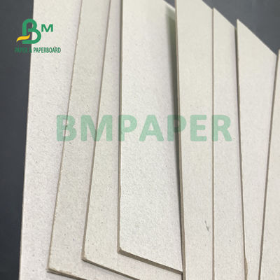 1600gsm Gloss Finish 2 Sisi Papan Jerami Belakang Abu-abu 508mm X 860mm