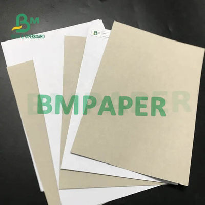 230gsm 250gsm 300gsm Papan Kertas CCNB Dengan Kecerahan Tinggi Putih Abu-abu Kembali