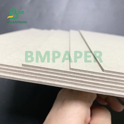 Kekakuan Tinggi 4mm Lembar Chipboard Abu-abu Ramah Lingkungan Ketahanan Lipat