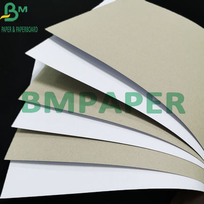 Kemasan 300gsm Duplex Coated Board With Grey Back C1S Anti Curl