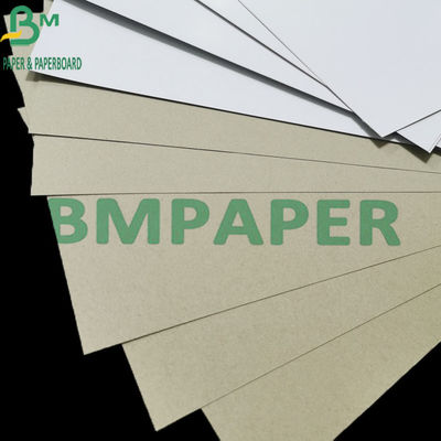 Kemasan 300gsm Duplex Coated Board With Grey Back C1S Anti Curl