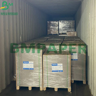 Kemasan 300gsm Duplex Coated Board With Grey Back C1S Anti Curl