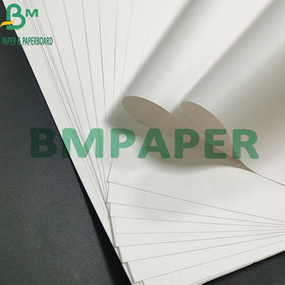 100g 120g Kertas Kraft Putih Dikelantang 31 '' × 43 '' Kertas Kerajinan Perawan Dalam Lembaran