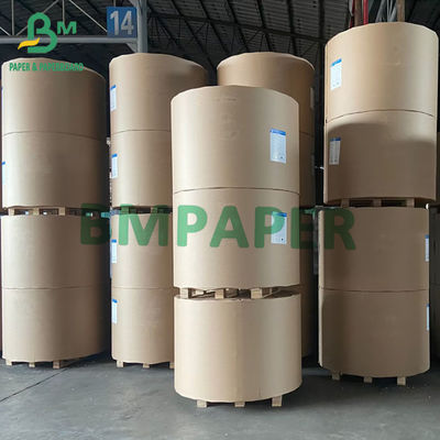 45gsm 48.8gsm Gulungan Kertas Koran 650mm 860mm Dengan 500 Lembar Per Rim