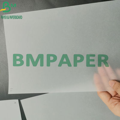 50g - 130g Jumbo Roll Kertas Kalkir Semi Tembus Untuk Gambar Plotter CAD
