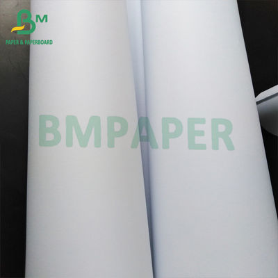 70gsm Drawing Patterns Uncoated White Plotter Paper 60&quot; Rolls