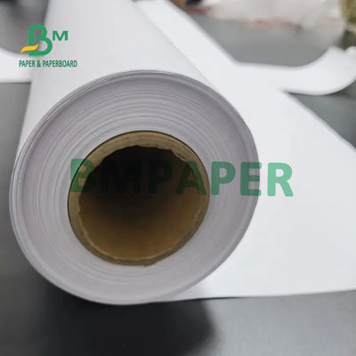 Kertas CAD Ikatan Putih 60gsm 54&quot; 60&quot; 62&quot; 72&quot; * 150/100/50 Yard