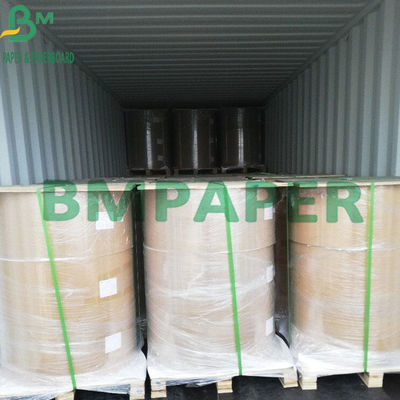 Virgin Pulp 325gsm Kualitas makanan Kraft Paper White Coated Brown Back