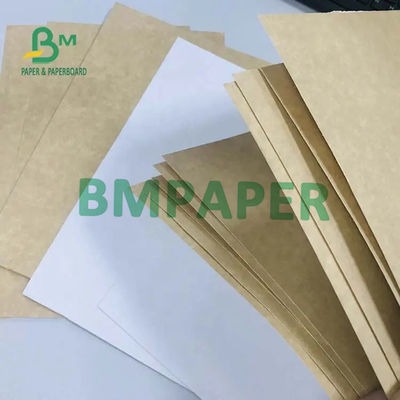 300g 325g 360g Putih / Kraft Karton Kualitas makanan Dilapisi 1 Sisi